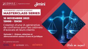 Webinaire sur l’intelligence artificielle le 10 novembre prochain de 12h à 13h30